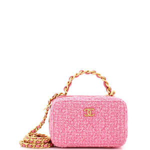 Chanel Woven Chain Top Handle Vanity #240508C35B